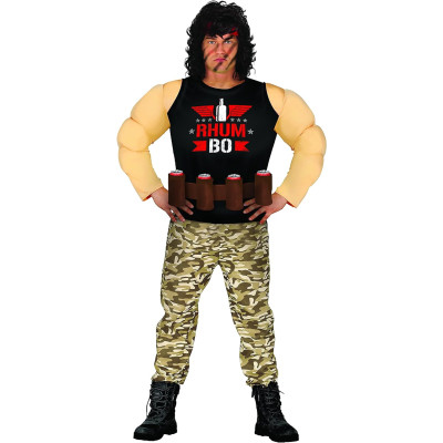 Rhum Bo Muscled Warrior Costume for Men