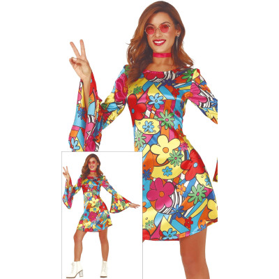 Sukienka hipisowska dla kobiet