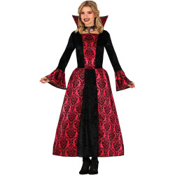 Elegant Red Vampire Costume For Women