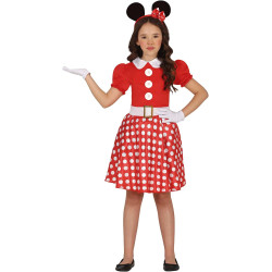 Adorable Little Pinup Mousy Costume for Girls