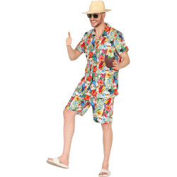 Hawaiian Style Summer Suit For Men