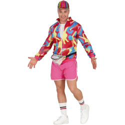 80's Runner Costume For Mens