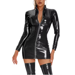 Niebieska odzież z cekinami dla kobiet