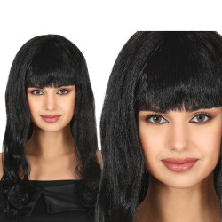 Black hair wig
