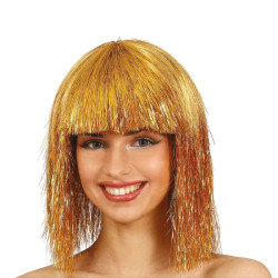 Gold wig