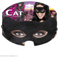 Unleash Your Inner Feline: Sleek Black Cat Eye-Mask