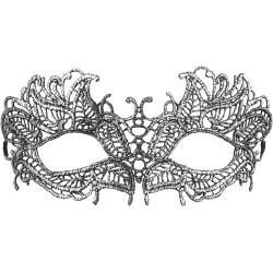 Exquisite Vintage Silver Lace Eye Mask: A Timeless Elegance