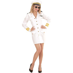 Command the Seas in Style: Women's Navy Captain Costume