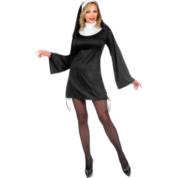 Chic and Playful Nun Costume for Women: Perfect for Your Next Costume Party!