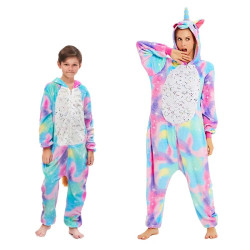 Magiczne pluszowe kostiumy jednorożców dla dzieci i dorosłych: Otoczeni czarem!