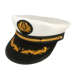 Set Sail in Style: Adult Ship Captain Carnival Hat