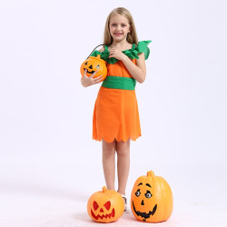 Pumpkin dress for girls