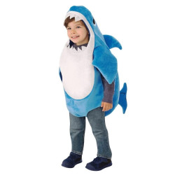 Children's shark costume (blue)