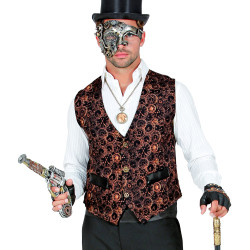 Kamizelka steampunk dla mężczyzn