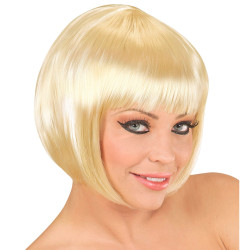 Light Short Wig with Bangs