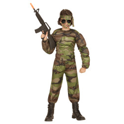 Super Muscular Warrior Costume for Kids