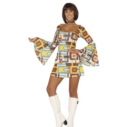 Disco Style Dress for Women