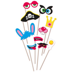 Kolekcja dekoracji fotograficznych