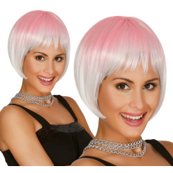 Short Pink Wig