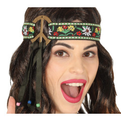 Opaska na głowę w stylu hipisów