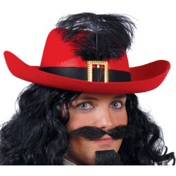 Red Musketeer Hat