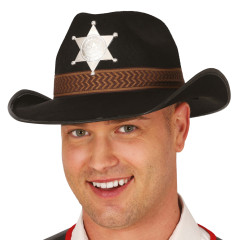 Black Sheriff Hat