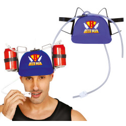 Helmet for Drinks "Beer Man"