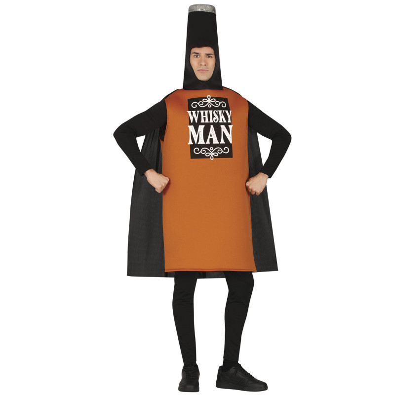 Dorosły kostium butelki "Whiskeyman"